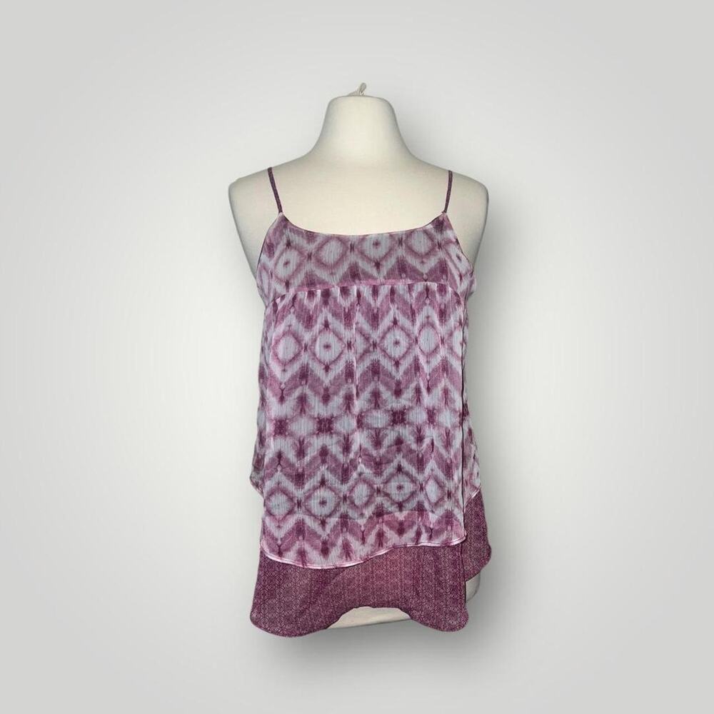 Purple Faded Glory Flowy Summer Top